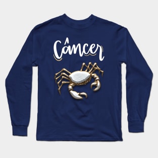 cancer zodiac sign Long Sleeve T-Shirt